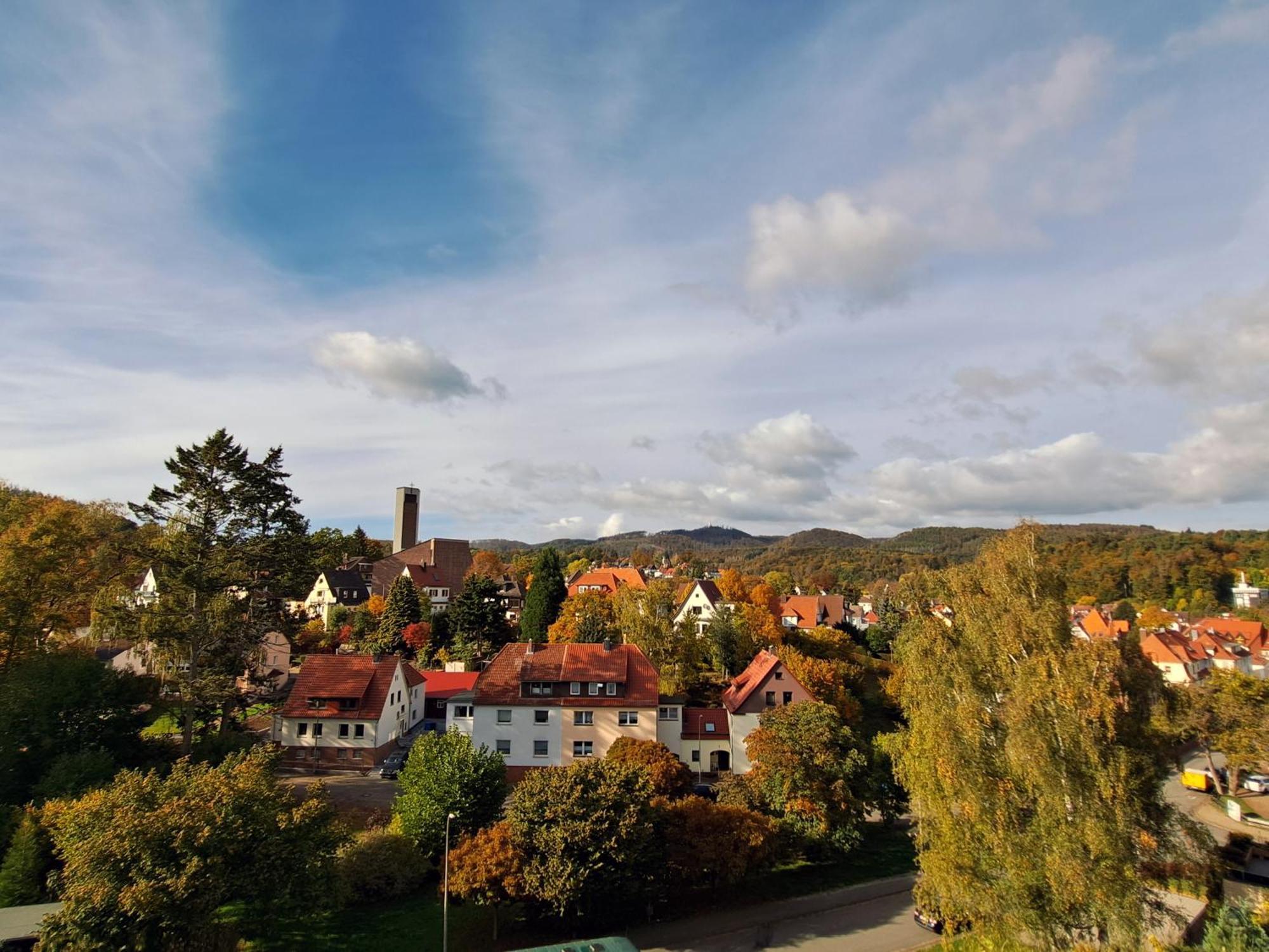 Das Kleine Penthouse Mit Kamin Apartment Bad Sachsa Bagian luar foto