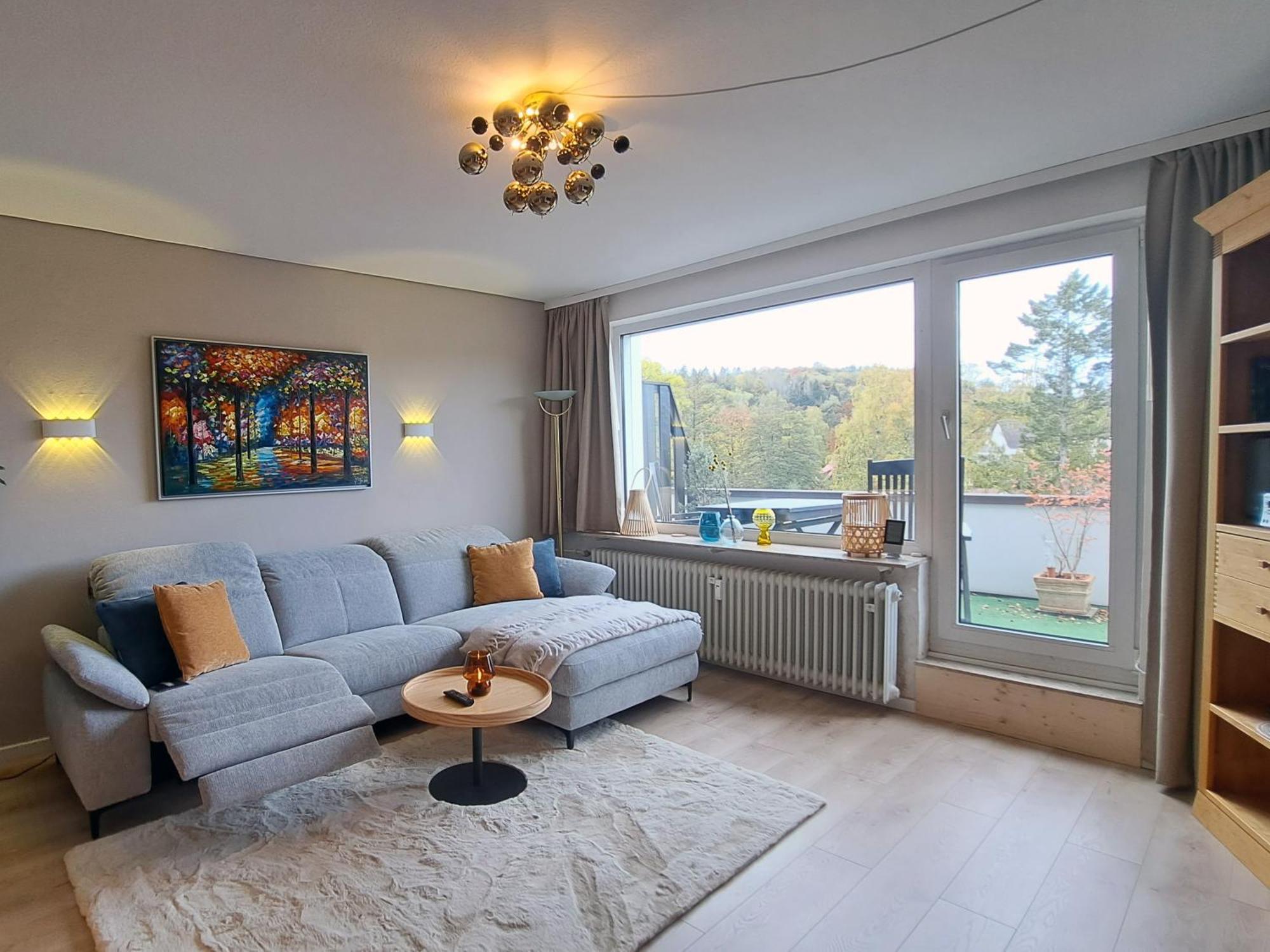 Das Kleine Penthouse Mit Kamin Apartment Bad Sachsa Bagian luar foto