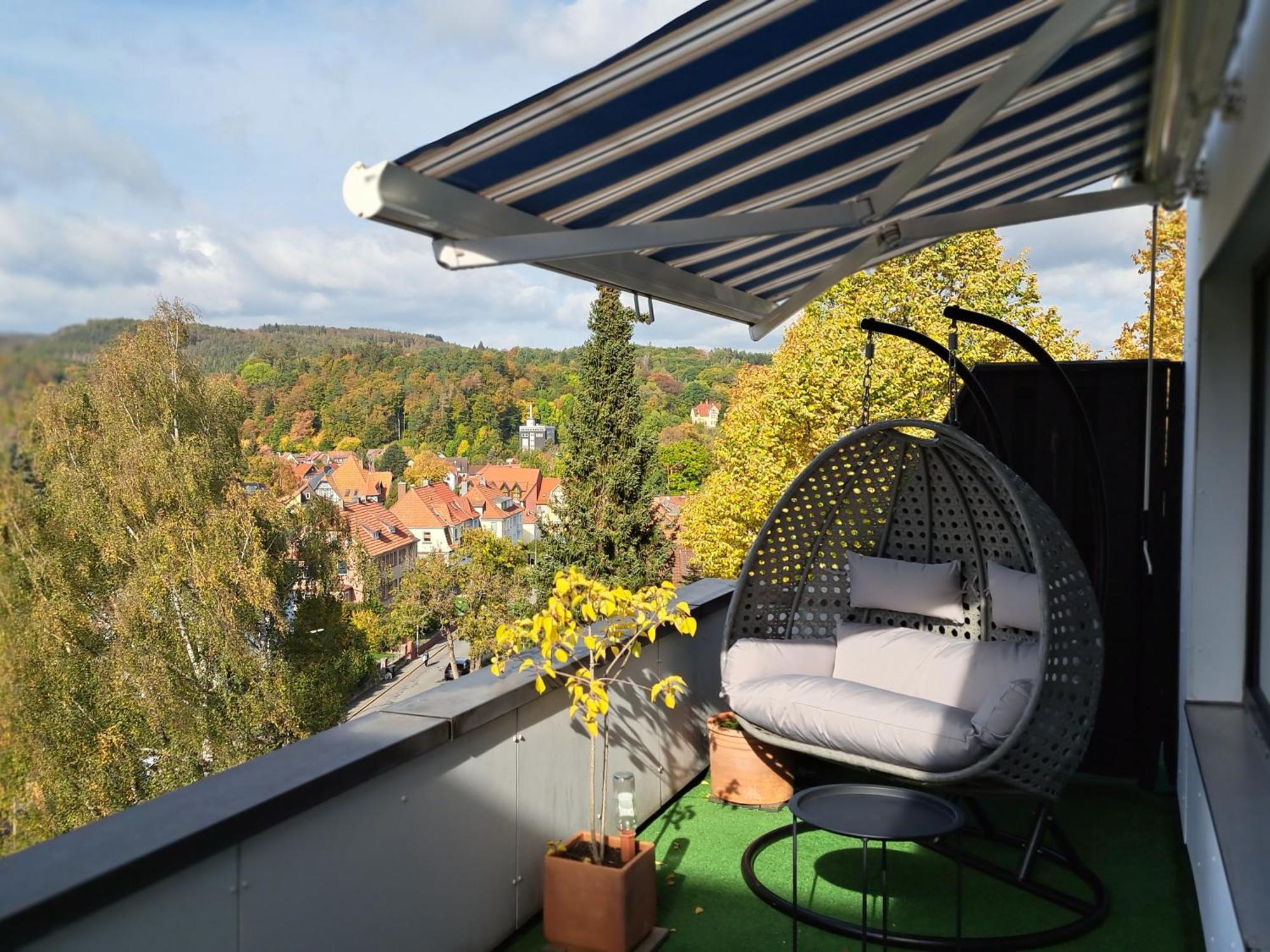 Das Kleine Penthouse Mit Kamin Bad Sachsa Bagian luar foto